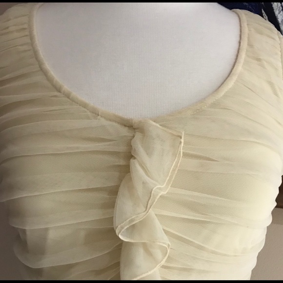 Etcetera Ruffled Front Blouse. - Picture 2 of 4